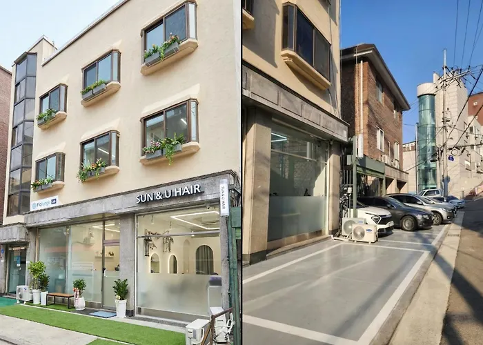 ゲストハウス Sinchon Mapo 3 Bed, 3 Min To Station 2 Bedroom 1 Bath