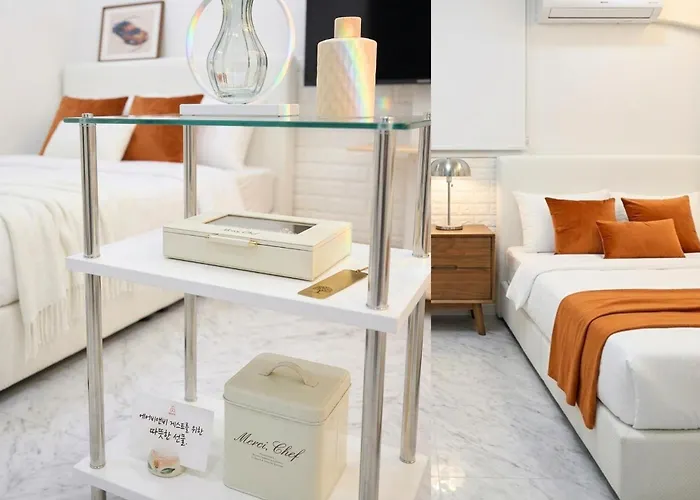 ゲストハウス Sinchon Mapo 3 Bed, 3 Min To Station 2 Bedroom 1 Bath ソウル特別市